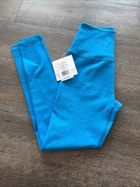 Beyond Yoga Bright Teal High-Waist Leggings